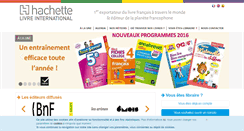 Desktop Screenshot of hachette-livre-international.com